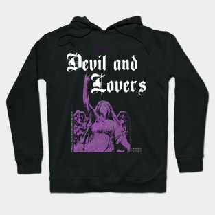 DEVIL AND LOVERS BLACK Hoodie